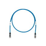 Patch Cord CAT6A Blindado 1M Azul LanPro LP4CADFCBL5FLCL