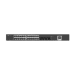 Switch PoE de capa 2 Gigabit de 28 puertos administrado en la nube RUJIE RG-NBS3100-24GT4SFP-P