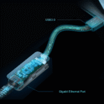 Adaptador USB A LAN Base1000 Negro Tp-Link UE306 - Imagen 3