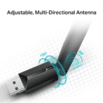 Adaptador USB WIFI Doble Banda AC600 Tp-Link Archer T2U Plus - Imagen 4
