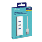 Adaptador USB a LAN y HUB 3 puertos USB Base 1000 Tp-Link UE330 - Imagen 2