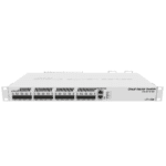 Switch Capa 3 de16 ranuras SFP+, 1 interfaz ethernet Gigabit MikroTik CRS317-1G-16S+RM