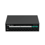 Switch PoE no administrado de 2 puertos Gigabit y 8 puertos 10/100 Mbps Ruijie RG-ES110FG-P
